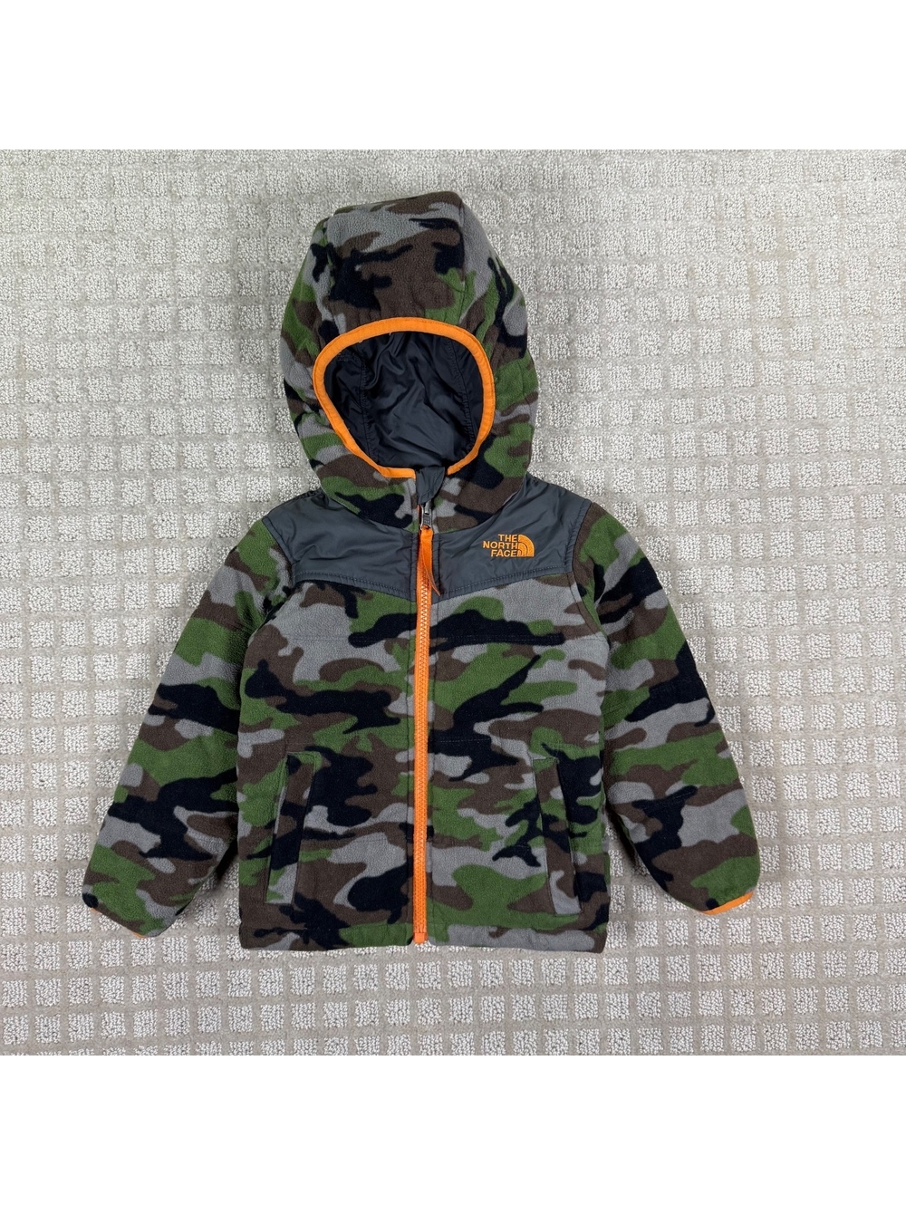 The North Face Toddler Camouflage Hood Reversible Jacket 2T